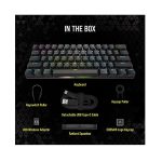 کیبورد بی سیم مخصوص بازی کورسیر مدل K70 PRO MINI RGB WIRELESS