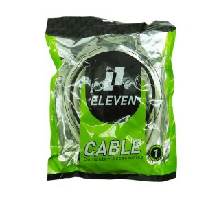 کابل برق منبع تغذیه کامپیوتر الون مدل EU-C13 طول 3 متر