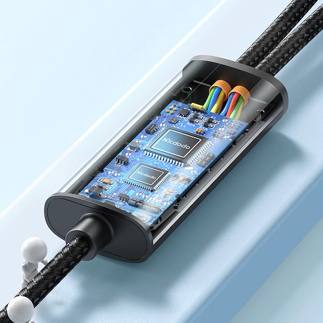 کابل تبدیل USB-C به USB-C/ لایتنینگ مک دودو مدل CA-8780 طول 1.2 متر