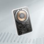 پاوربانک گرین لاین مدل Transparent MagSafe ظرفیت 10000 میلی‌آمپر ساعت