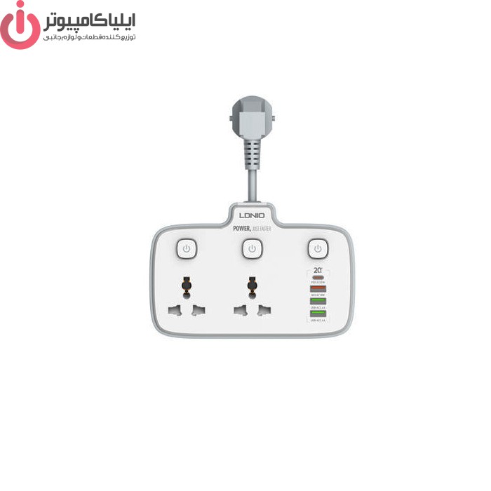 شارژر دیواری الدینیو مدل LDNIO SC2413