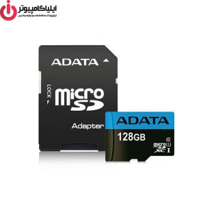 کارت حافظه microSDXC ای دیتا مدل Premier کلاس 10 استاندارد  GUICL10 A1-RA1 ظرفیت 128 گیگابایت