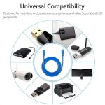 کابل افزایش طول USB3.0 ونتولینک مدل US-50 طول 50 سانتی متر