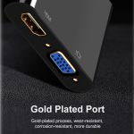 تبدیل HDMI به VGA و HDMI یوگرین مدل CM101-40744