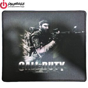 ماوس پد لیزری طرح Call Of Duty برند مچر مدل MR-36 سایز 29x25