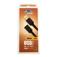 کابل افزایش طول USB3.0 کی نت پلاس مدل KP-CUE3015 به طول 1.5متر