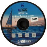 کابل HDMI انزو پلاس مدل HD1050 طول 50 متر V2.0 - Image 13