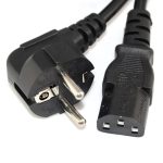 کابل برق منبع تغذیه کامپیوتر ایلون مدل EU-C13 طول 1.5 متر