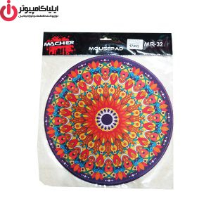 ماوس پد لیزری طرح سنتی برند مچر مدل MR-32 سایز قطر 25 سانتی متر