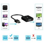 HDMI to VGA