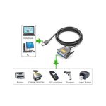 تبدیل USB2.0 به Paralell DB 25Pin مدل UGREEN US167-20224 - Image 2