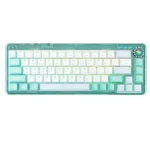کیبورد گیمینگ وایرلس و بلوتوث آئولا مدل AULA F68 Mechanical سوئیچ سفید - Image 4