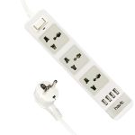 چندراهی برق هویت 3 کانال کابل 1.5 متری مدل HV A45U - تصویر 4