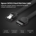 کابل دیتا هارد SATA3 قفل دار برند یوگرین مدل UGREEN US217-30796 به طول 0.5 متر - تصویر 3