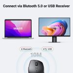 ماوس وایرلس و بلوتوث یوگرین مدل UGREEN MU101-90395 - Image 4