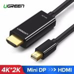 کابل تصویر Mini Display به HDMI برند یوگرین مدل UGREEN MD101*20848 - Image 3
