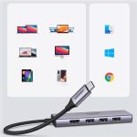 هاب 6 پورت USB-C یوگرین مدل 60383-CM511