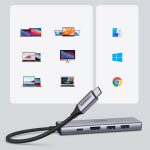 هاب 6 پورت USB-C یوگرین مدل 60384-CM511