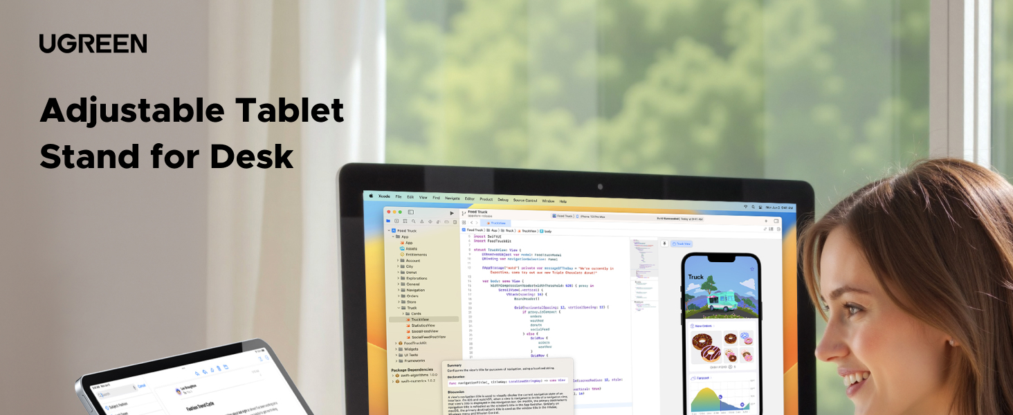 پایه نگهدارنده لپ تاپ یوگرین مدل UGREEN LP339-40291