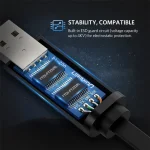 کابل تبدیل USB به RJ45 برند یوگرین مدل UGREEN CM204-50773 - Image 2