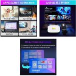 اندروید باکس مدل H96 MAX M2 RK3528 TV BOX - Image 2