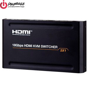 سوییچ دو پورت فرانت HDMI KVM مدل FN-K221