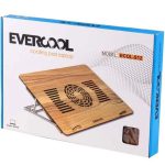 پایه خنک کننده  لپ تاپ EVERCOOL تک فن مدل ECOL-S12 - Image 2