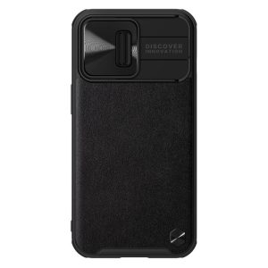 کاور نیلکین مدل CamShield Leather مناسب برای گوشی موبایل اپل IPhone 13 Pro