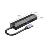 هاب پنج پورت USB-C اوریکو مدل MDK-5P