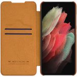 کیف کلاسوری نیلکین مدل QIN PRO مناسب برای گوشی موبایل سامسونگ Galaxy S22 Ultra