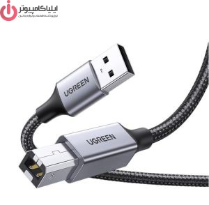 کابل پرینتر USB2.0 یوگرین مدل UGREEN US369-80802 طول 1.5 متر