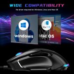 ماوس سیم دار مخصوص بازی  آئولا مدل AULA F815 Wind - Image 8