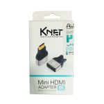 کانکتور تبدیل mini HDMI به HDMI  کی نت مدل K net K-AMIHDMF21 - تصویر 2