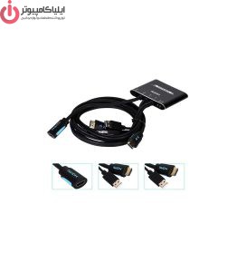سوییچ دو پورت لایمستون HDMI KVM مدل LS-HKC0201 - Image 2