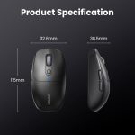 موس وايرلس،بلوتوث و سيم دار UGREEN MU103-90539 - Image 9