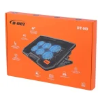 خنک کننده لپ تاپ مدل DNet DT H9 شش فن با تنظیم ارتفاع - Image 4