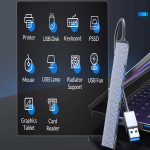 هاب 4 پورت USB 3.0 و درگاه کارت حافظه اوریکو ORICO AH-A12F - Image 2