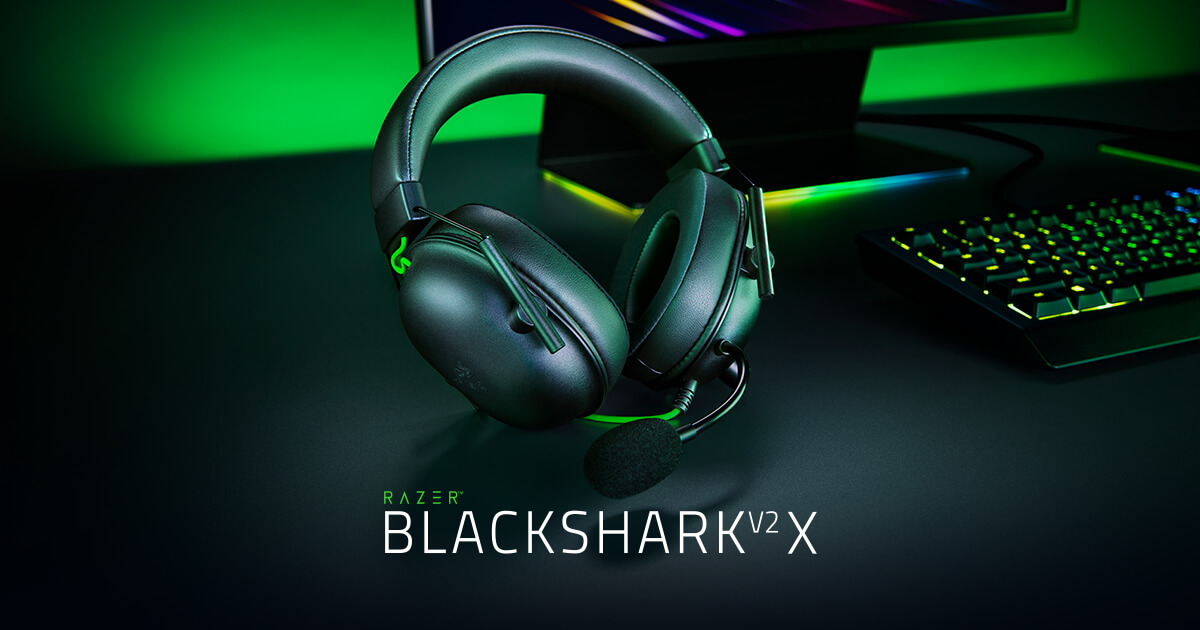 هدست مخصوص بازی مدل RAZER BlackShark V2 X USB