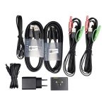 کی وی ام سوئیچ 2 پورت Display اتوماتیک کی نت پلاس مدل KP-SWKDP02 - Image 4