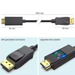 کابل Display به HDMI دی نت مدل D_NET DT-404 طول 1.5 متر