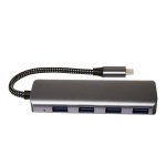 هاب 4 پورت Type C کی نت مدل K-NET K-HUCMHC320
