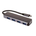 هاب 4 پورت Type C کی نت مدل K-NET K-HUCMHC320