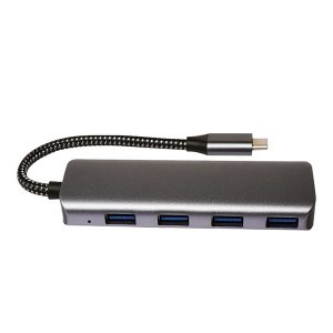 هاب 4 پورت Type C کی نت مدل K-NET K-HUCMHC320