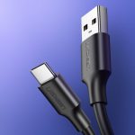 کابل تبدیل USB به USB-C یوگرین مدل US287 طول 2 متر