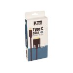 کابل تبدیل USB-C به DVI کی نت مدل K-CUCMDV18 طول 1.8 متر