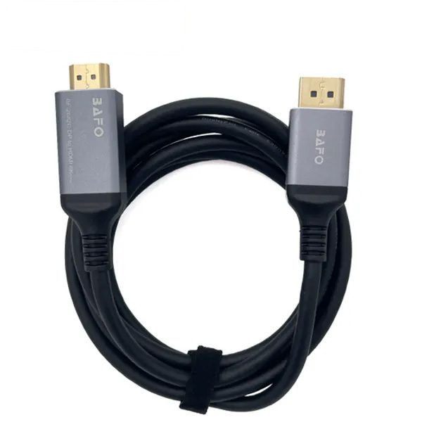 bafo-bf-2682c-2 کابل Display به HDMI 8K@60Hz بافو مدل BAFO BF-2682C طول 2 متر