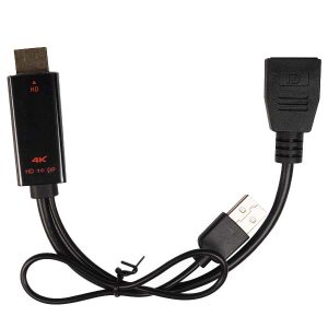 مبدل HDMI به DisplayPort کی نت مدل K-COHD2DP15