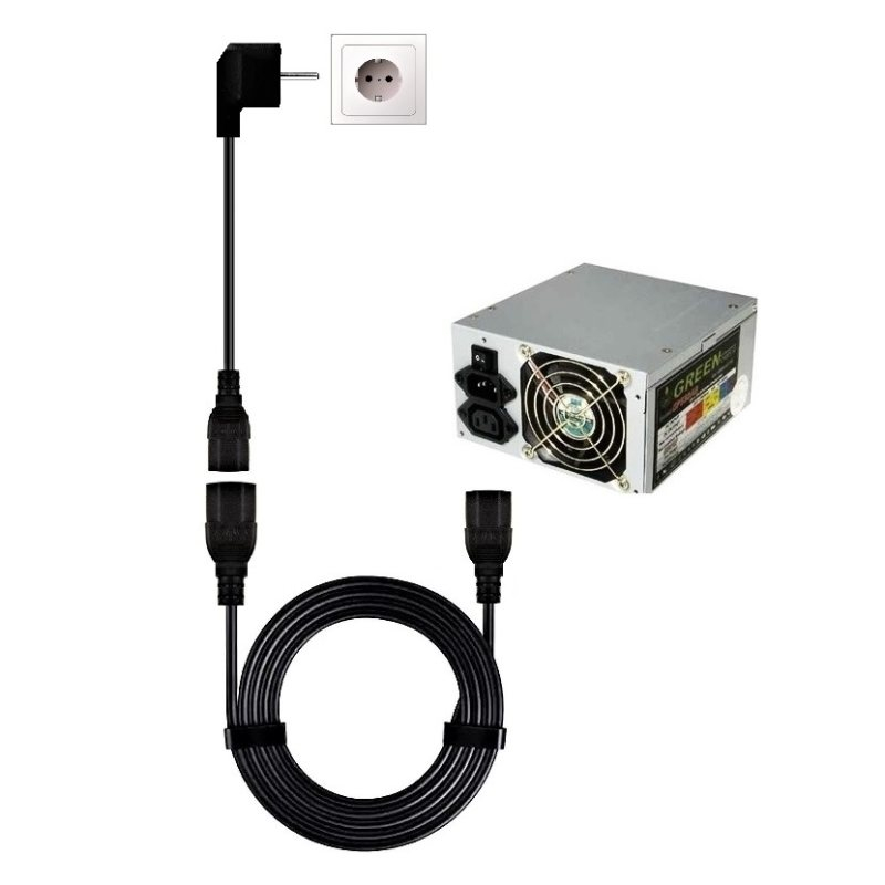 کابل برق بک تو بک کی نت مدل K-CPACBB15 طول 1.5 متر کابل برق بک تو بک کی نت مدل K-CPACBB15 طول 1.5 متر