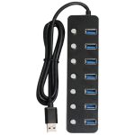هاب 7 پورت USB 3.0 کلید دار کی نت مدل K-NET K-HUAMH10P7