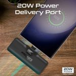 پاوربانک پرومیت مدل POWERUP-C.BLK ظرفیت 5000 میلی‌آمپرساعت